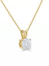 1.73 ct Solitaire Lab Created Round Diamond Split Bail Pendant