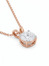 2.02 ct D VVS1 Round Lab Diamond Split Bail Pendant Only