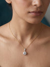 1.63 ct Solitaire Lab Grown Diamond Pendant Only