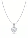 1.80 carat E VVS2 IGI Certified Heart Diamond Pendant With Chain