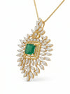 Fancy Lab Grown Diamond Pendant Without Chain