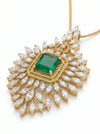 Fancy Lab Grown Diamond Pendant Without Chain