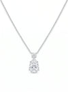 3.01 Carat IGI Certified Lab Create Solitaire Diamond Pendant With Chain