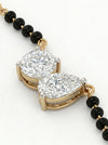 Toi et Moi Mangalsutra with Lab-Grown Diamonds in Round and Pear Shapes