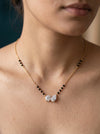 Toi et Moi Mangalsutra with Lab-Grown Diamonds in Round and Pear Shapes