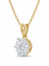 1.90 CT F VVS2 IGI Round Diamond Only Pendant