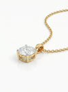 1.03 carat E VS1 Solitaire Lab Grown Diamond IGI Certified Only Pendant In 18kt Gold
