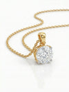 2.01 carat F VVS2 IGI Certified Lab Grown Diamond Only Pendent