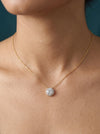 1.13 CT E VVS2 IGI Round Shape Lab Grown Diamond Pendant With chain