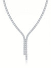 The Perfect Round-Cut Diamond Necklace