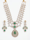 South Indian Style Lab-Grown Diamond Necklace