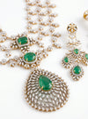 South Indian Style Lab-Grown Diamond Necklace