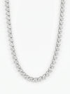 Pear Shape Lab Grown Diamond Tennis Necklace