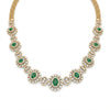 Lab Grown Diamond Necklace with intricate , ideal for weddings, and grand celebrations.