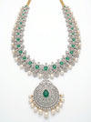 Lab Grown Diamond Necklace with patterns, perfect for special occasions and celebrations
