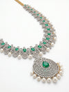 Lab Grown Diamond Necklace with patterns, perfect for special occasions and celebrations