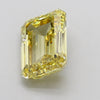 7.35 Carat Fancy  Intense Yellow VS1 IGI Certified Emerald Diamond