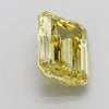 7.35 Carat Fancy  Intense Yellow VS1 IGI Certified Emerald Diamond