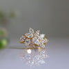 Luxe Blossom Lab Grown Diamond Cocktail Ring