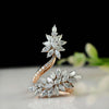 Elysian Twist Diamond Ring, Lab Grown Diamond