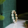 Crown of Brilliance Hiddent Halo Lab ade Diamond Band