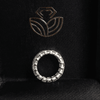 30 pointer Emerald shape lab Diamond Eternity band - 18kt Gold