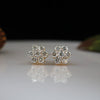 Flower Shape Lab Grown Diamond Earring
