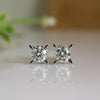 0.90 carat Each Italian Style Lab Made Diamond Earstud