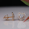 Halo Lab Grown Diamond Earring