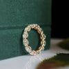 Crown of Brilliance Hiddent Halo Lab ade Diamond Band
