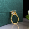 Lab Created Regal Bloom Solitaire Ring