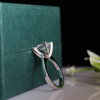 Italian Style luce Solitaire Lab Diamond Ring
