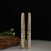 0.25 Pointer Round Shape Lab Grown Diamond Bangle