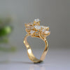 Luxe Blossom Lab Grown Diamond Cocktail Ring