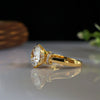 Lab Created Regal Bloom Solitaire Ring