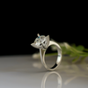 Italian Style luce Solitaire Lab Diamond Ring