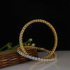 0.25 Pointer Round Shape Lab Grown Diamond Bangle