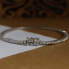 Round Brilliant Cut Lab Grown Diamond Tennis Bracelet