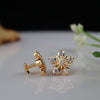 South Indian Style, Close Setting Diamond Earring