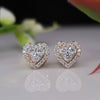 Halo Lab Grown Diamond Earring