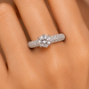 Ethically Created-a Lab Created Beautiful Diamond Engagement Ring
