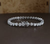 30 Cents Lab Grown Diamond Tennis Bracelet – Elegant Round Cut Design in 18kt White Gold