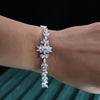 Modern Loose Fancy Diamond Bracelet