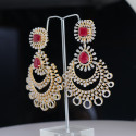 Luxurious Diamond Jhumkas For the Modern Woman-18KT Gold 