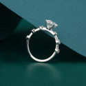 Oval Shape Solitaire Lab Grown Diamond Ring - 18kt Gold