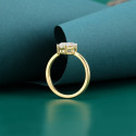 Pear Shape Lab Diamond Ring - 18kt Gold