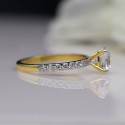 Round Brilliant Cut Lab Created Diamond Ring 