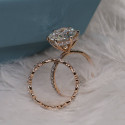 Round Brilliant Cut Lab Created Diamond Wedding Ring 
