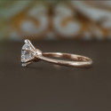 1.5 Carat Round Cut Lab Grown Diamond Engagement Ring