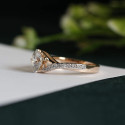 1.0 Carat Round Cut Lab Grown Diamond Engagement Ring